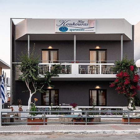 Lia Beachfront Apartments Stalos Luaran gambar