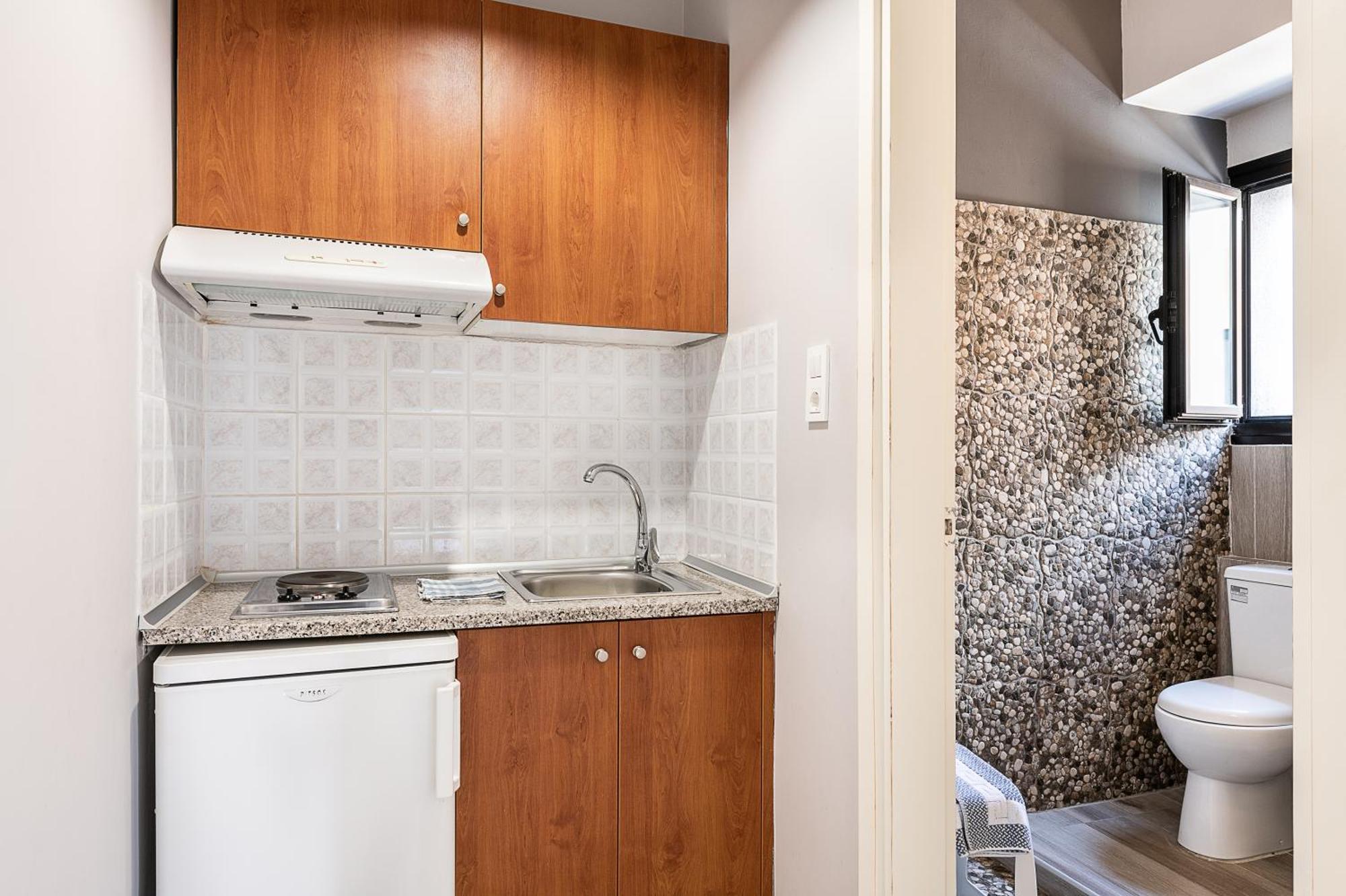 Lia Beachfront Apartments Stalos Luaran gambar