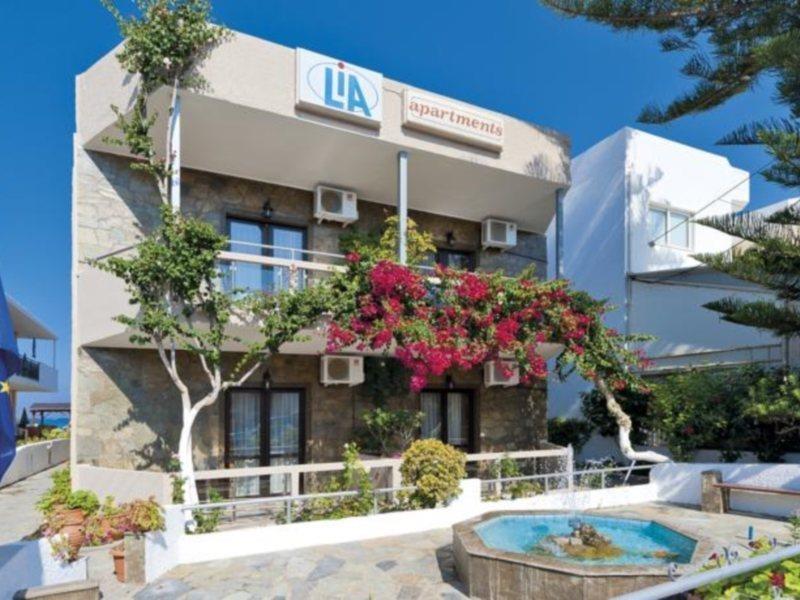 Lia Beachfront Apartments Stalos Luaran gambar